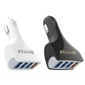 15Watt USB Type C 4 Port Car Charger Free Shipping