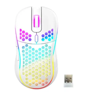 New Design Wired Wireless Mouse with Holes Free Shipping