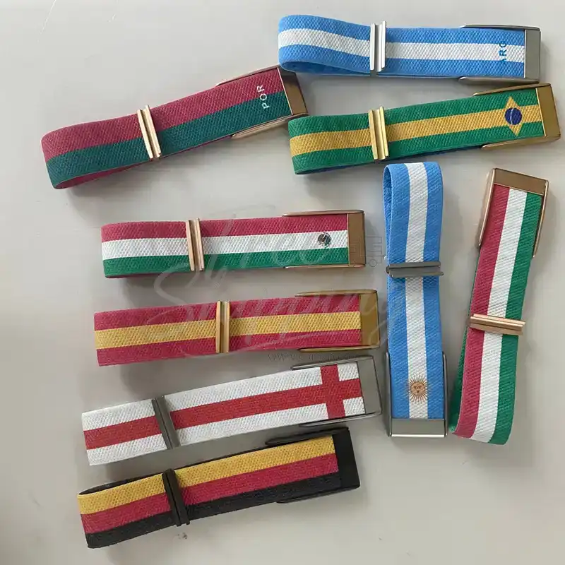 Different country flag watch strap whoop